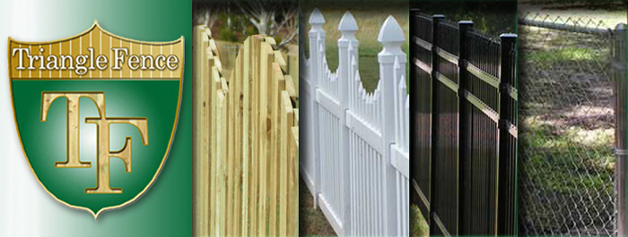 Fences Raleigh, Triangle Fence Company Of Raleigh installs Wood, Vinyl, Aluminum,  Steel, Ornamental and Chain Link Fences for Residential and Commercial Customers. Request your free fence estimate today!
